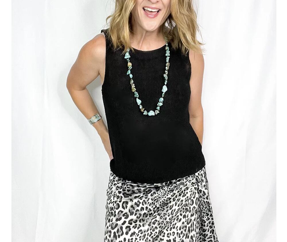 Black Sweater Tank